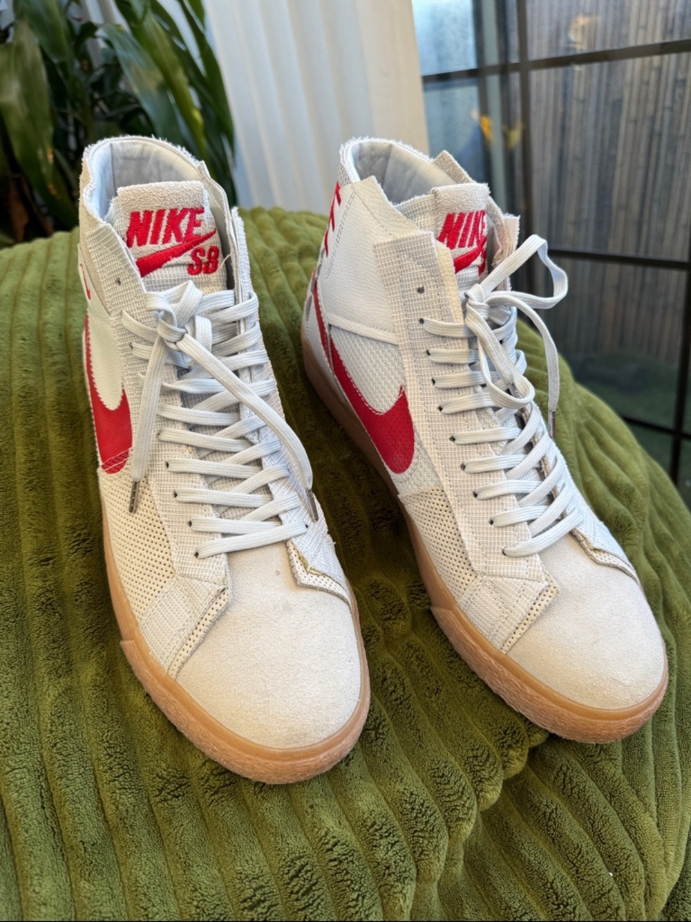 Nike SB Zoom Blazer Mid Premium “Deconstructed”  (University Red/White/Gum)